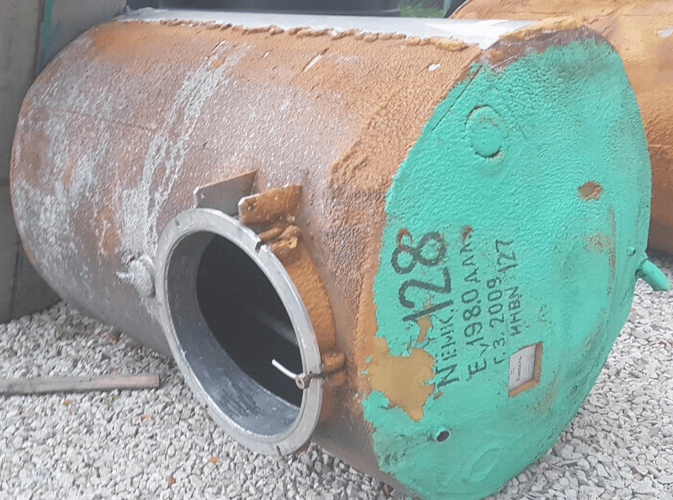 Емкость 2 куб.м. горизонтальная