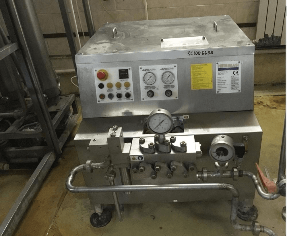 Гомогенизатор PietriBiasi 1т. час инв.6001