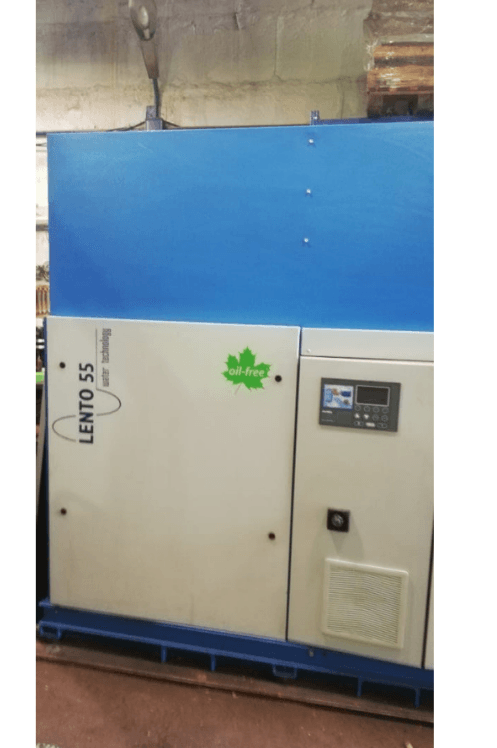 Безмасляный винтовой компрессор ALUP LENTO-55 инв.9133