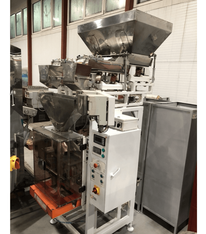 Автомат упаковки сыпучих продуктов рт-ум-21 инв.2484