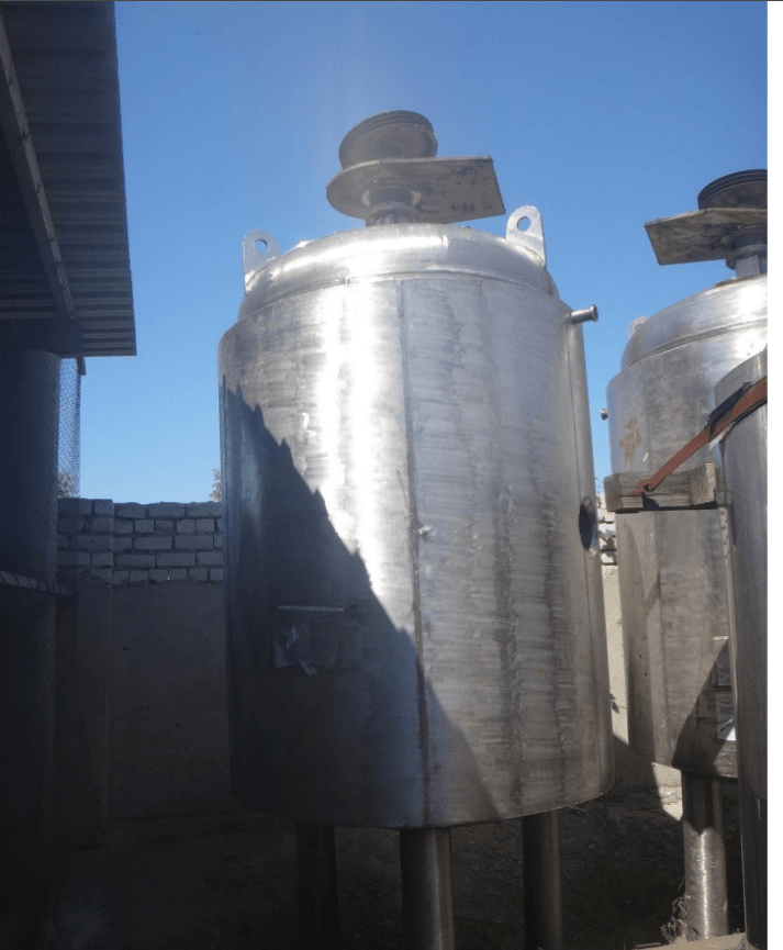 Реактор 5 кубов нерж