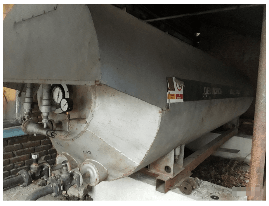 Углекислотная емкость цжу-6 инв.8207