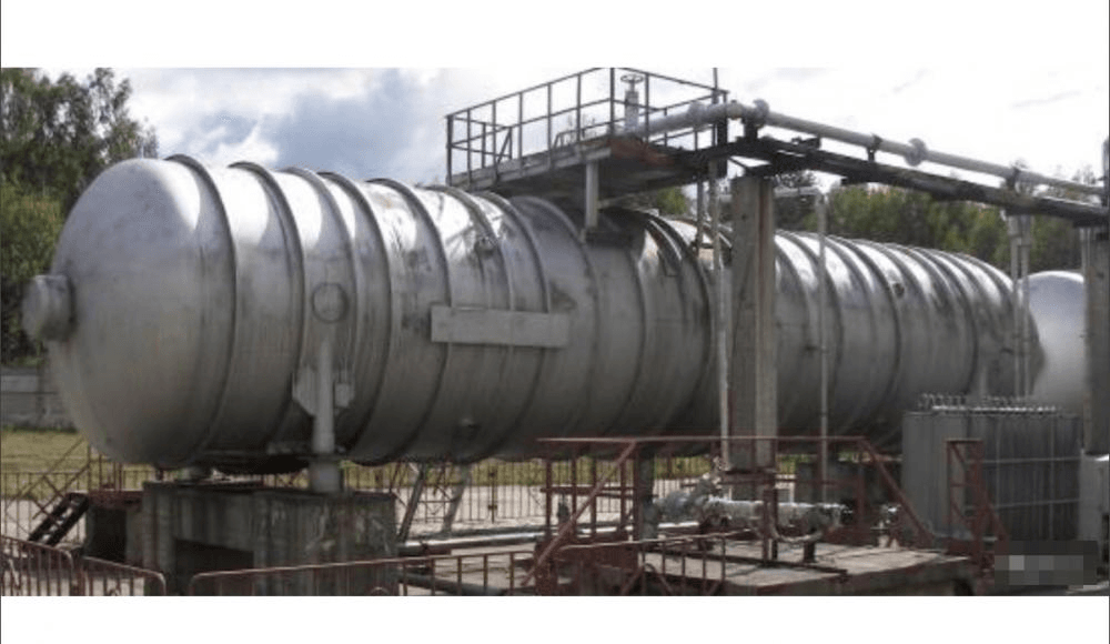 Резервуар горизонтальный цилиндрический рцг-100/0