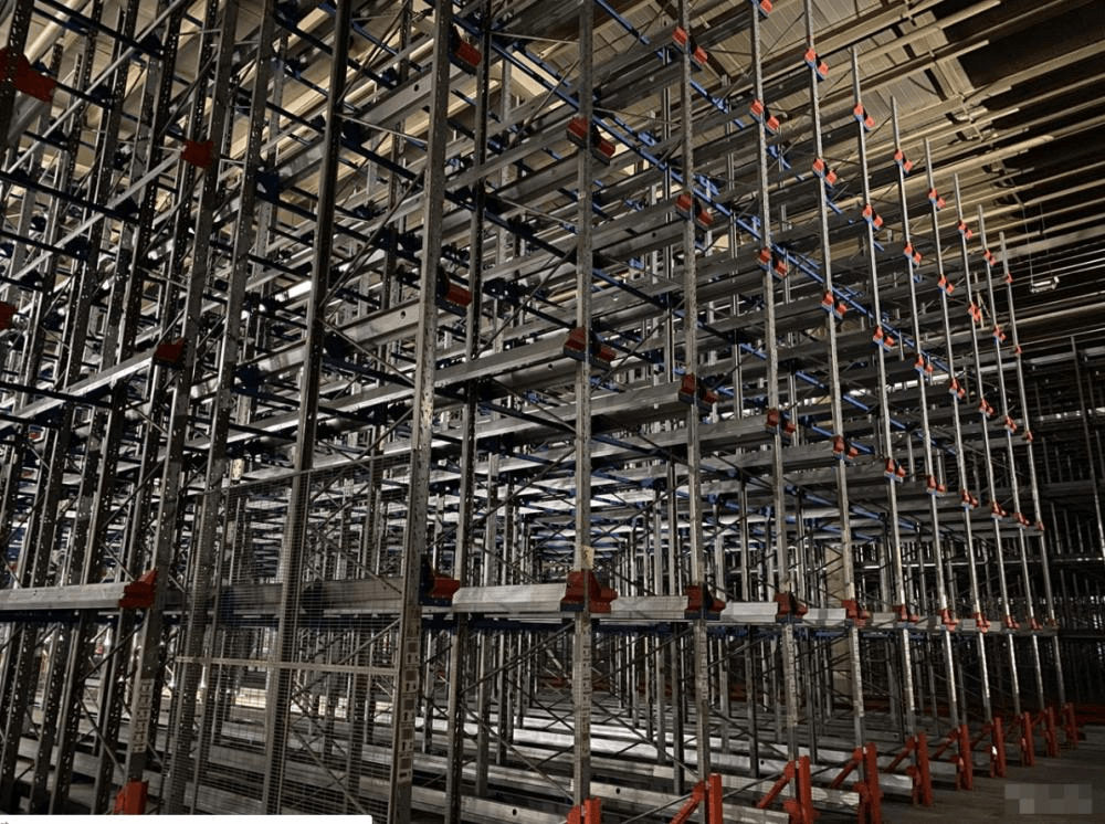 Стеллаж промышленный Пуш Бек ГТС