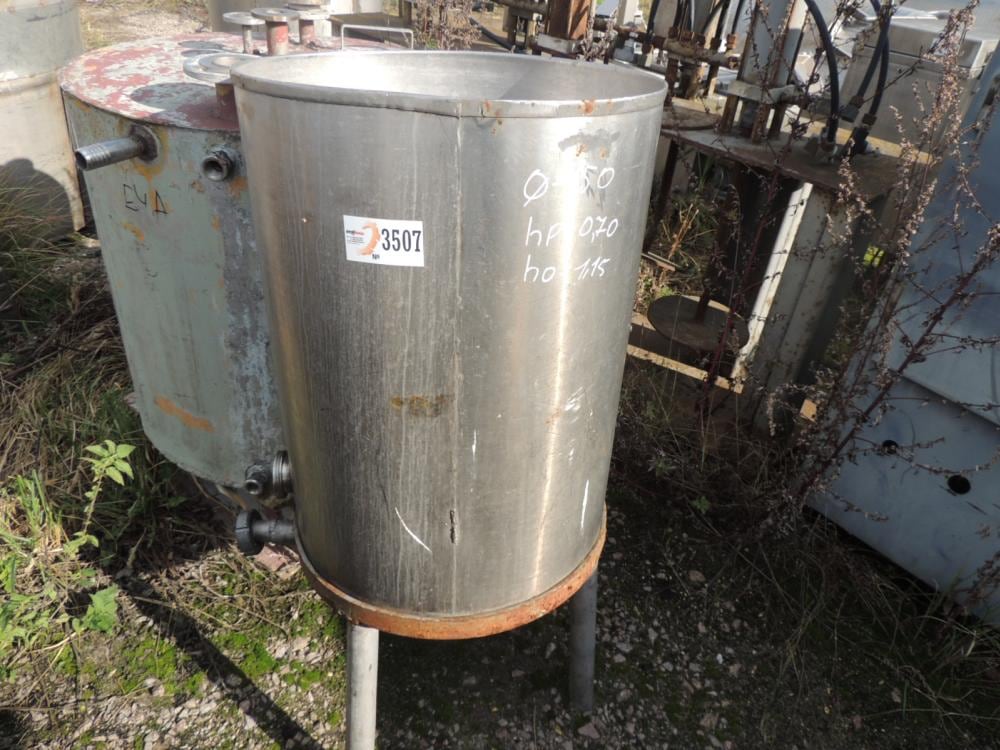 Емкость 130л одностенная инв.3507