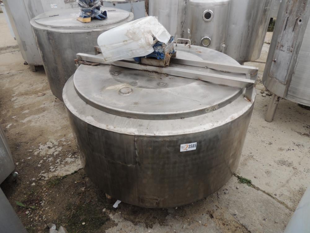 Емкость ОПА 600 рамная мешалка инв.3585