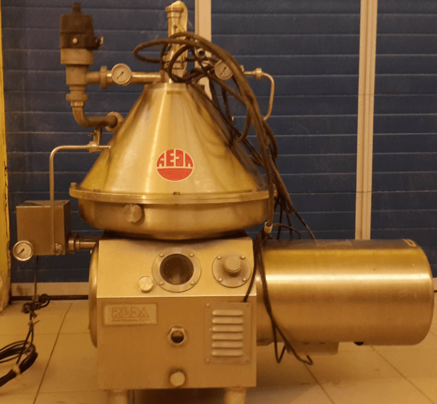 Бактофуга Reda RE-50-B отделение микроорганизмов от сырого молока.