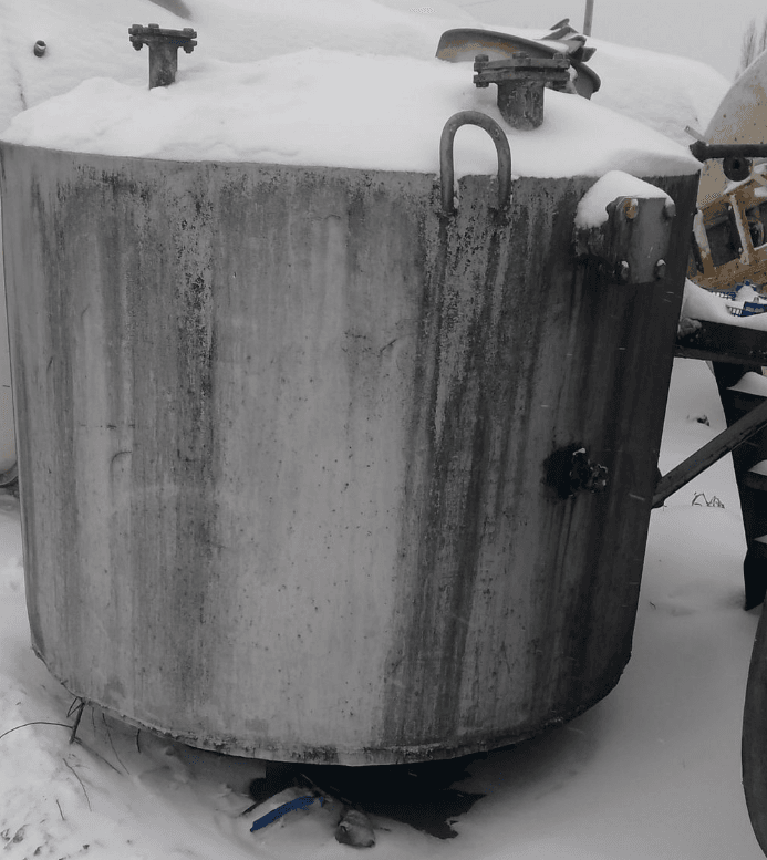 Стальная 2 куб.м вертикальная