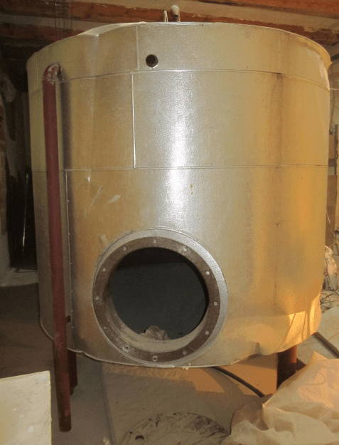 Бойлер стальной 3,9 куб.м.