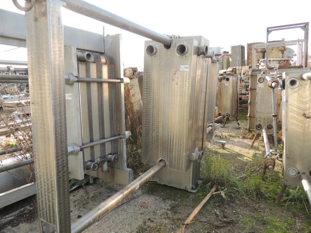 Рама пластинчатого теплообменника инв.3531