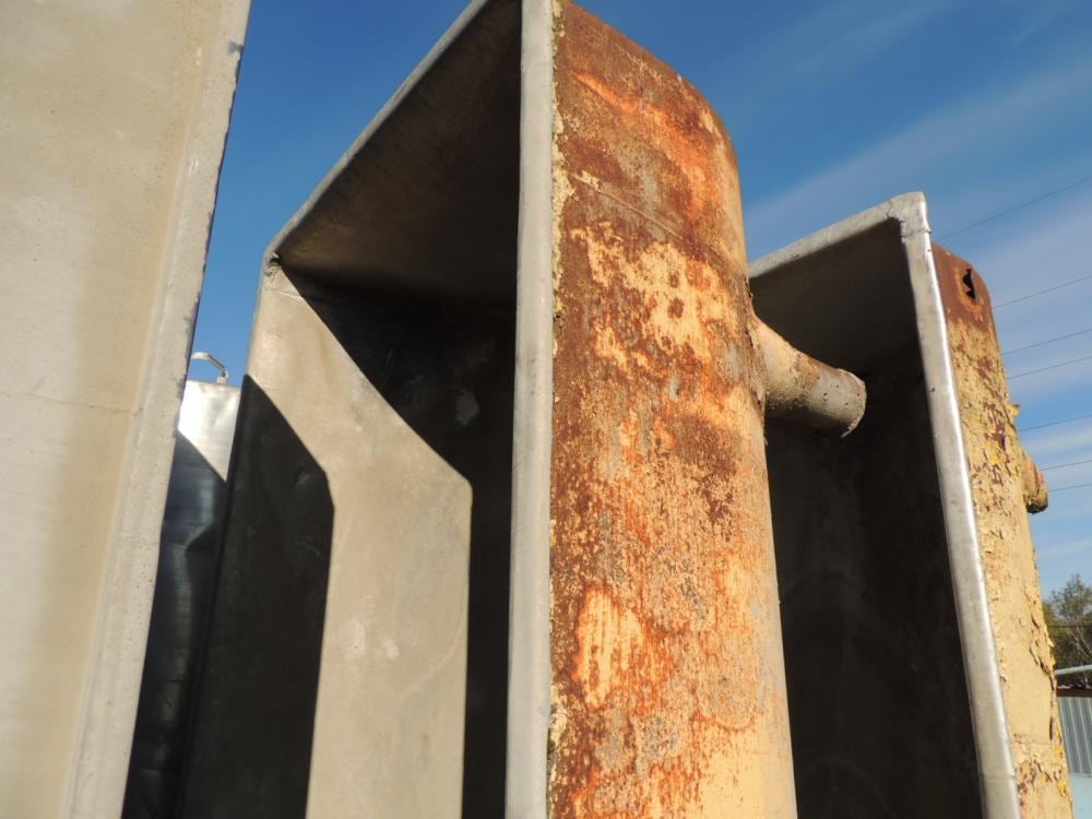 Ванна творожная алюминиевая 2,5м3 инв.3548