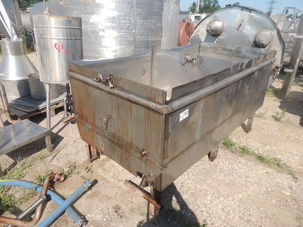 Ванна двухсекционная 1000л инв.7825