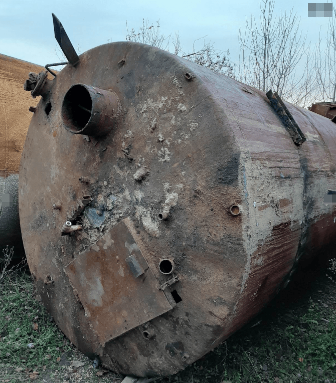 Стальная 15 куб. м.