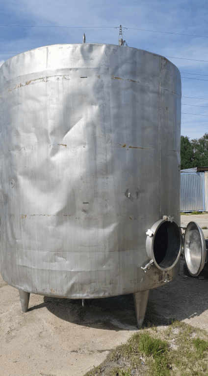 Объем 8 куб.м., с рубашкой, термоизоляцией