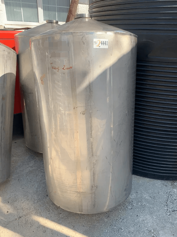 Емкость 600л одностенная инв.4441