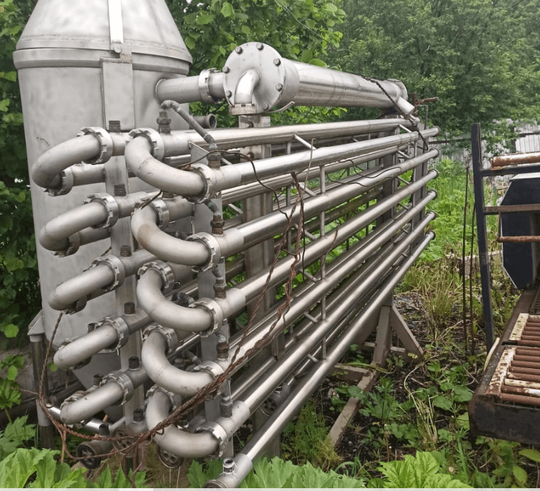 Теплообменник трубчатый  с буферным баком 320л инв.3312