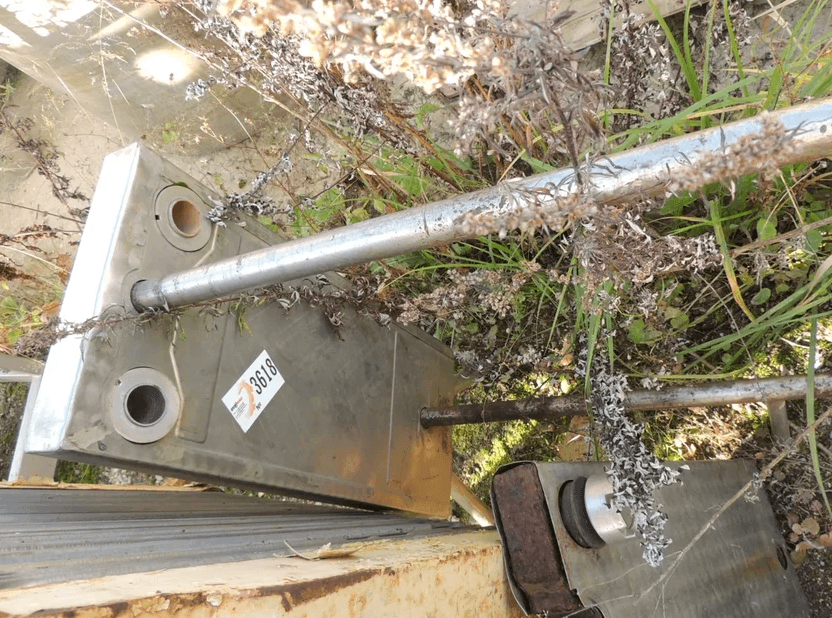 Рама пластинчатого теплообменника. инв.3618