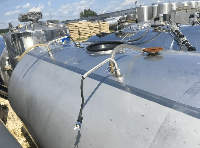 Танк-охладитель РОЗ-5,0 5000л без холодильного агрегата инв.6600