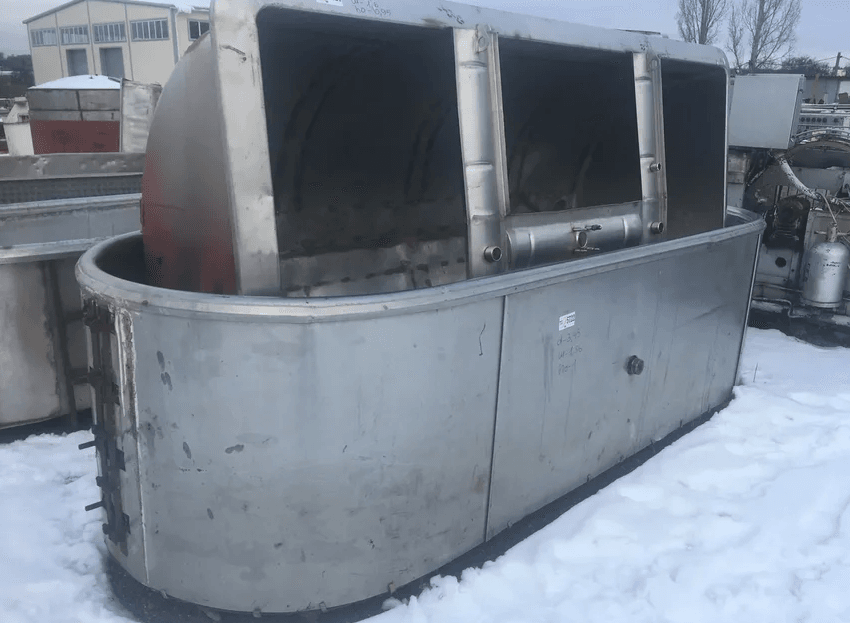 Сырная ванна 2500л инв.5722