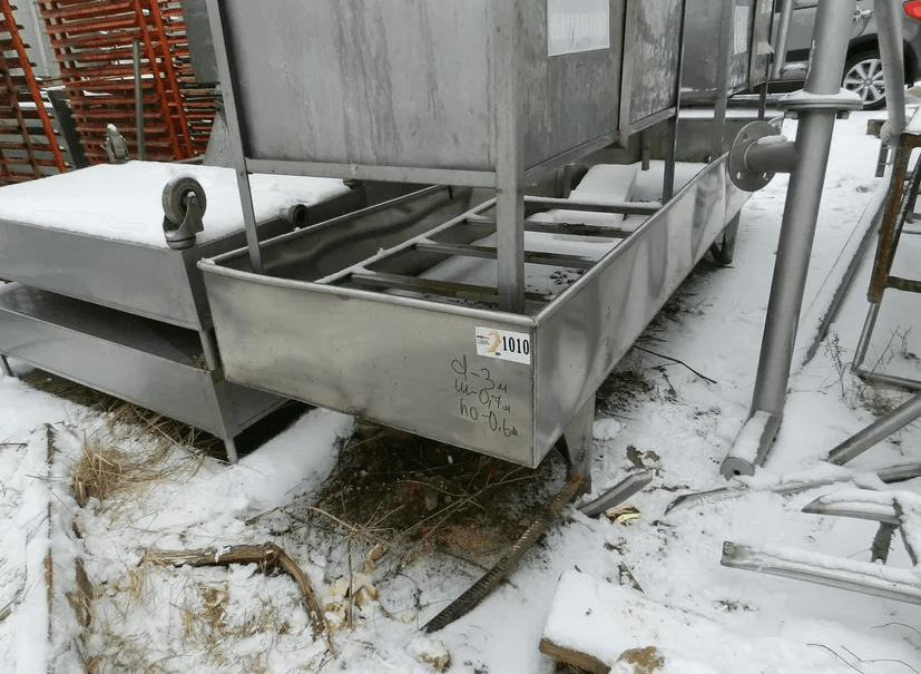 Мойка односекционная 250л инв.1010