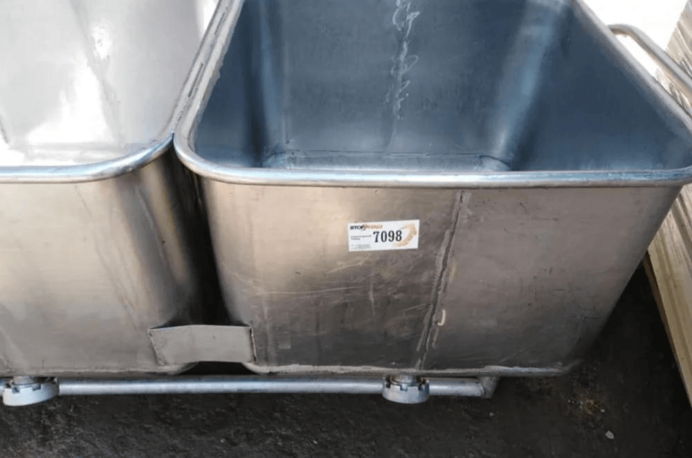 Мойка 3-х секционная 600л инв.7098