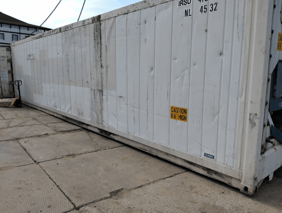 Рефконтейнер 40 футов инв.8750