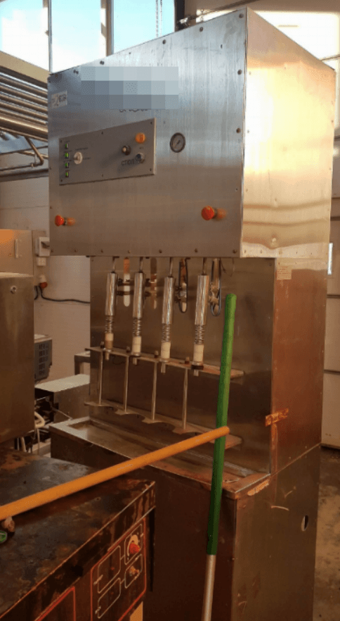 Линия розлива газ/негаз  в ПЭТ бутылку. инв.6364