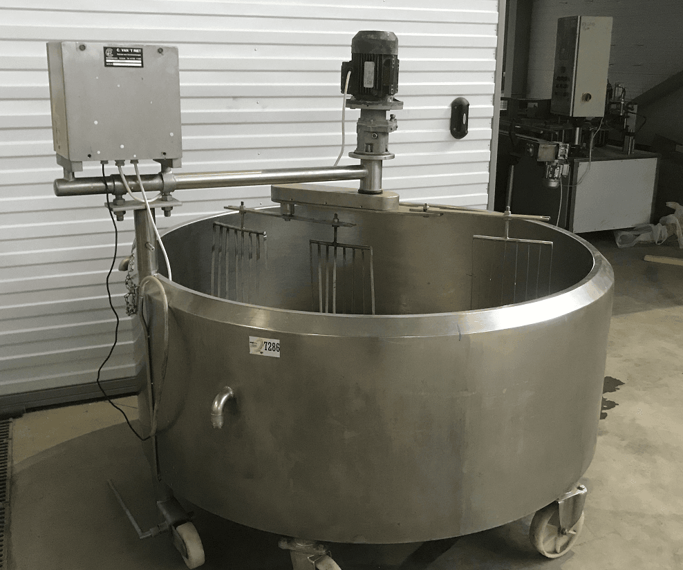 Сырная ванна 1000л. инв.7286