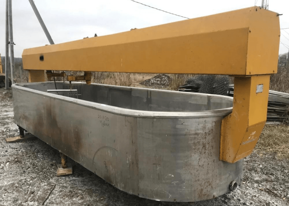 Сырная ванна 5000л инв.8963