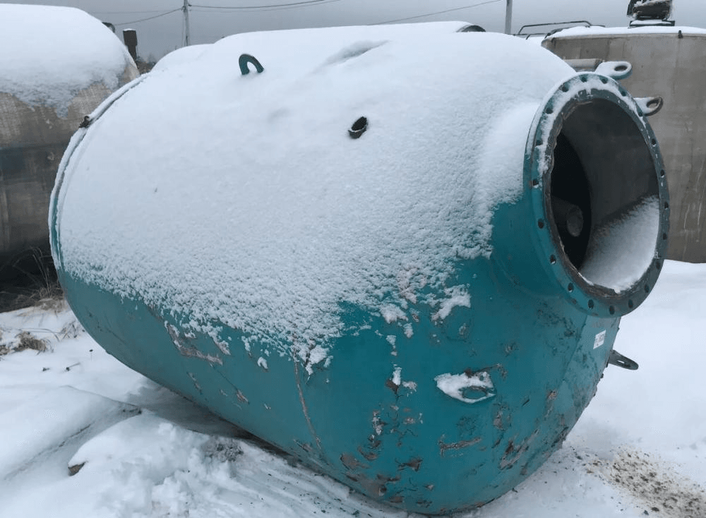 Емкость нержавеющая 4 куб.м. сборник инв.8384