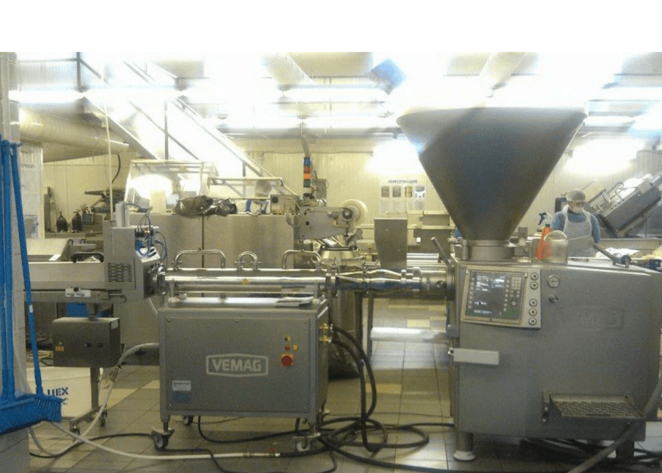 Оборудование для формовки плавленого сыра VEMAG инв.7114