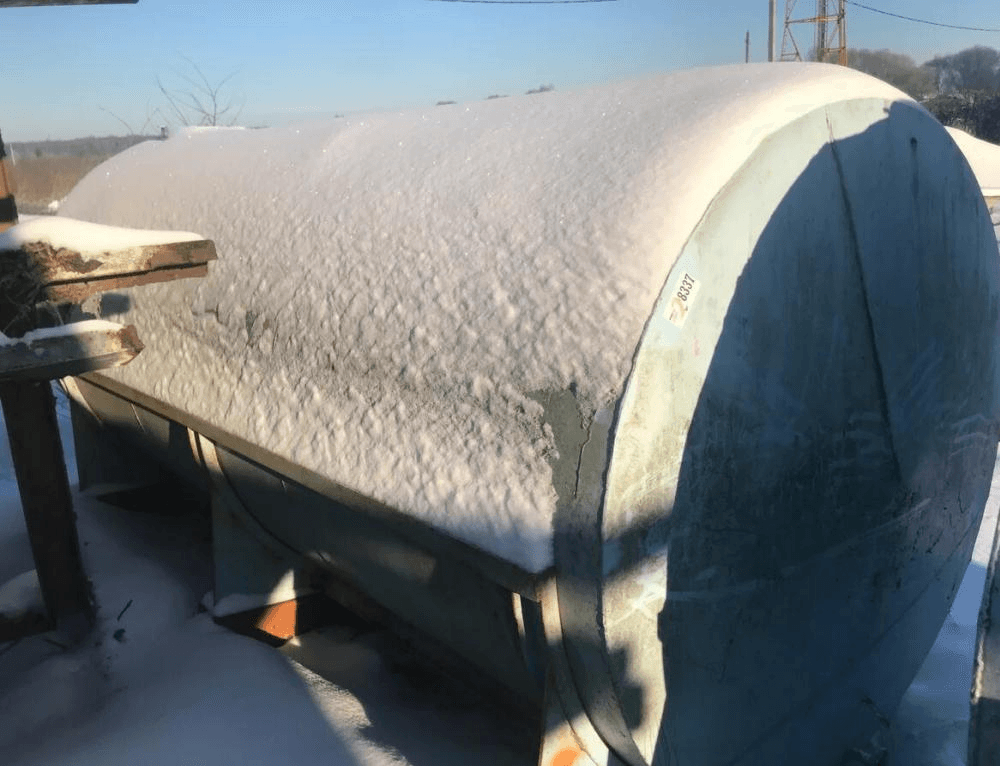 Емкость 7,5м3 горизонтальная инв.8337