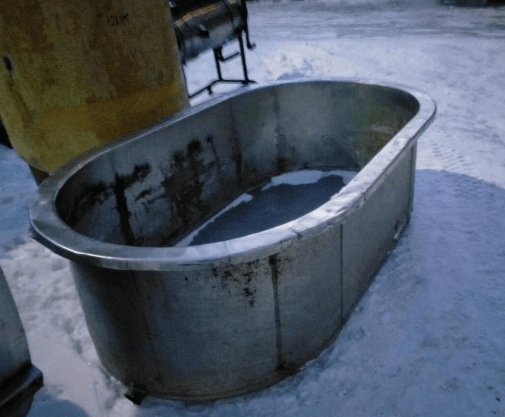 Сырная ванна 1,5м3 инв.8208