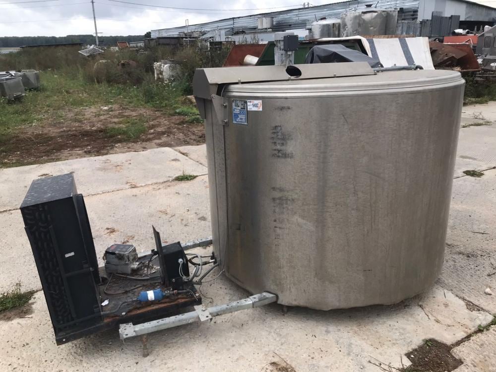 Танк-охладитель ALFA LAVAL 1800л инв.9482