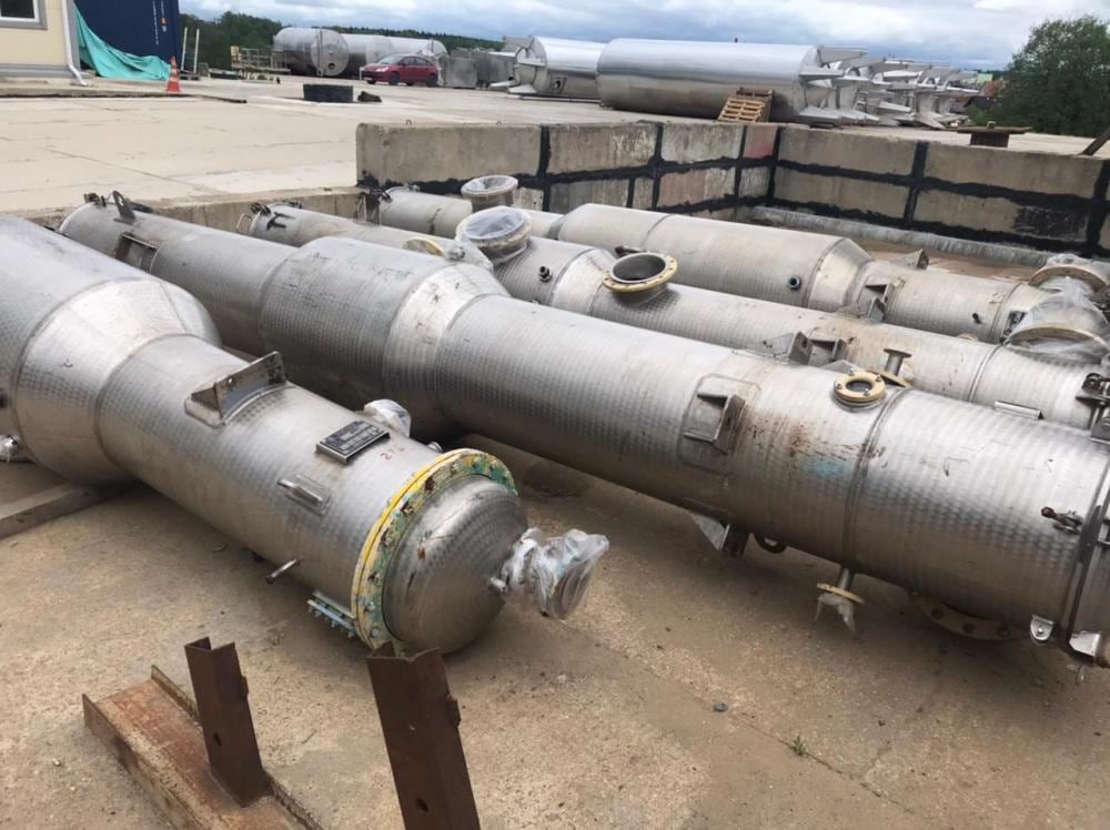 Пленочная вакуум выпарная установка 5000кг/час инв.5542