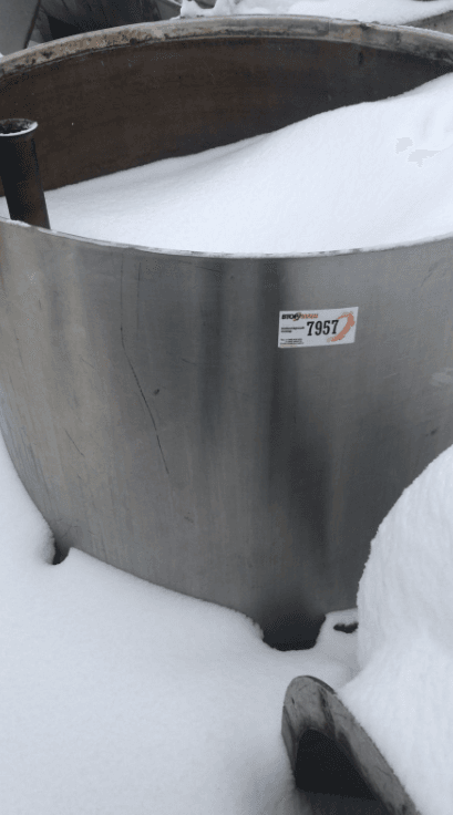 Емкость 450л одностенная инв.7957