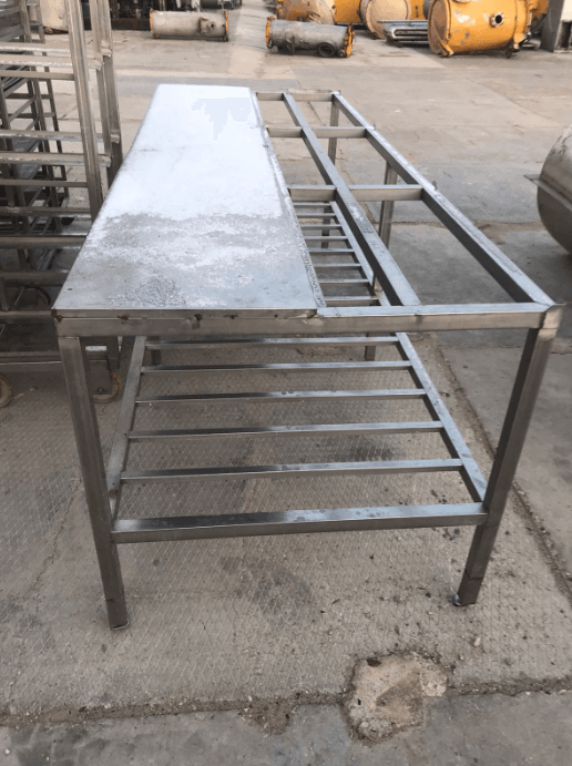 Стол, 2,5м  нержавейка инв.7556