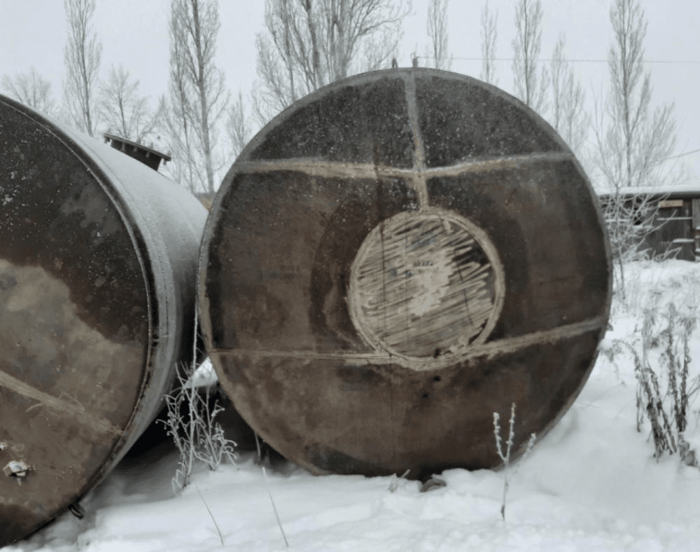 Емкость горизонтальная объем 15 куб.м. е.3309