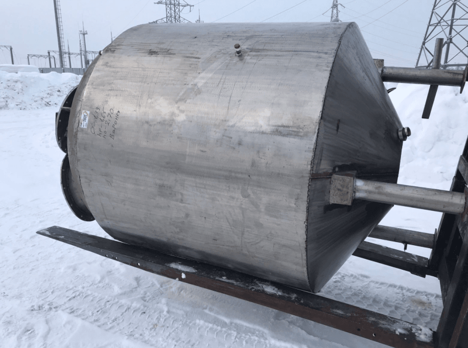 Реактор нерж. 2,2куб.м инв.7037