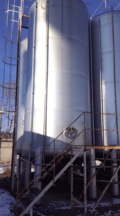 Емкость 50 куб.м. вертикальная одностенная.