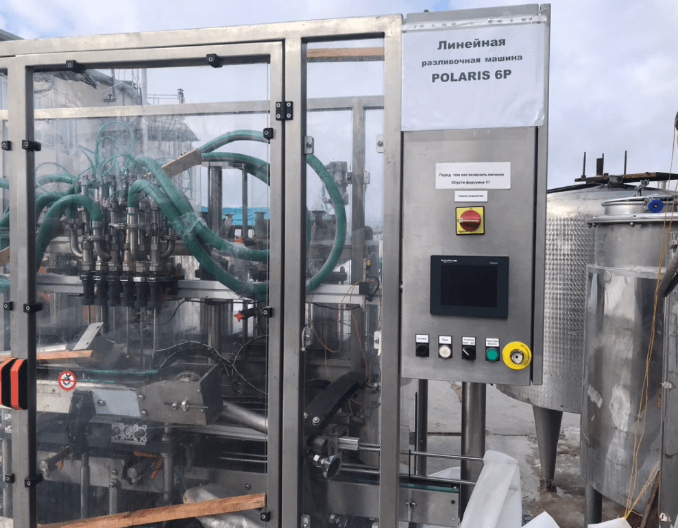 Автоматическая машина розлива POLARIS 6P инв.7412