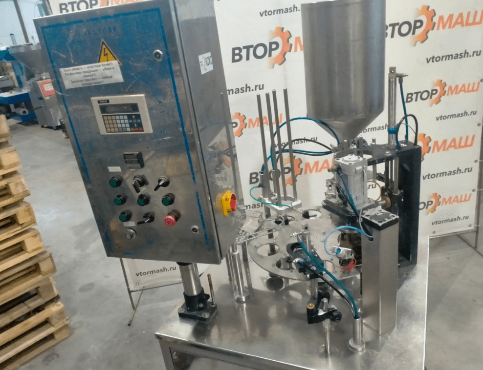 Фасовочный автомат в стаканчик ТФ Паст Пак 95 стакан инв.6287