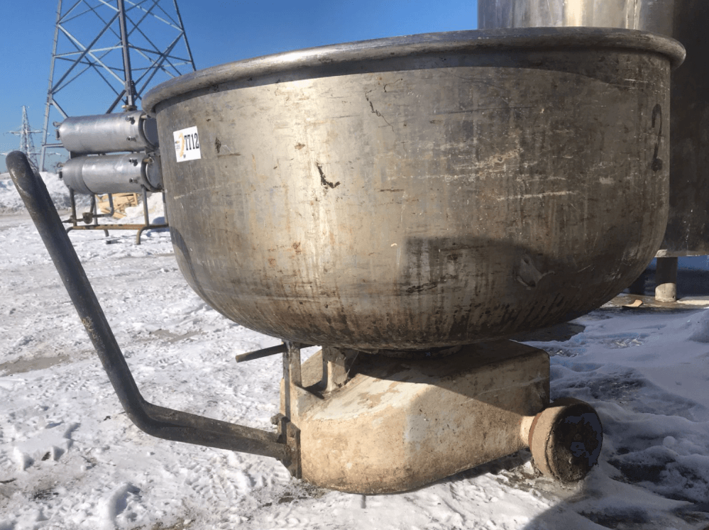 Дежа объемом 350л для тестомеса инв.7712