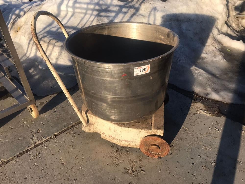 Дежа объемом 200л для тестомеса инв.7993