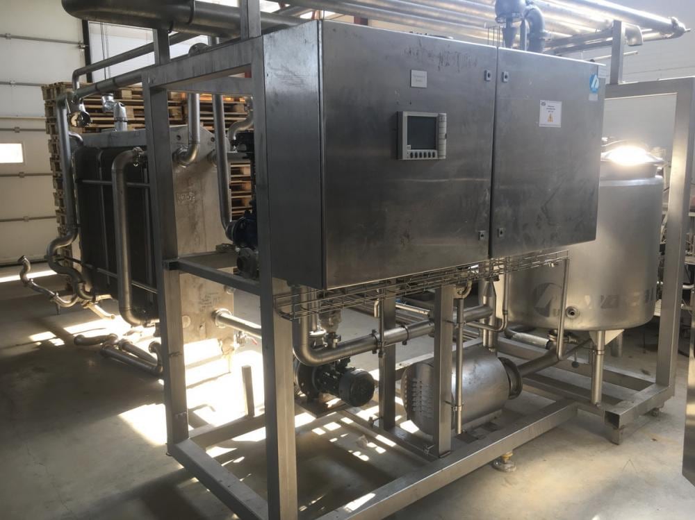 Пастеризатор APV 25 000л в час инв.6743