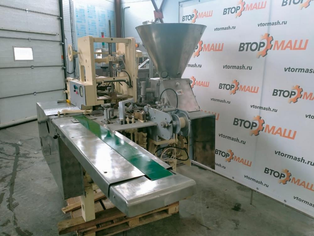 Автомат фасовки и упаковки плавленого сыра М6 АРУ брикет 62,5 или 100гр инв.9128