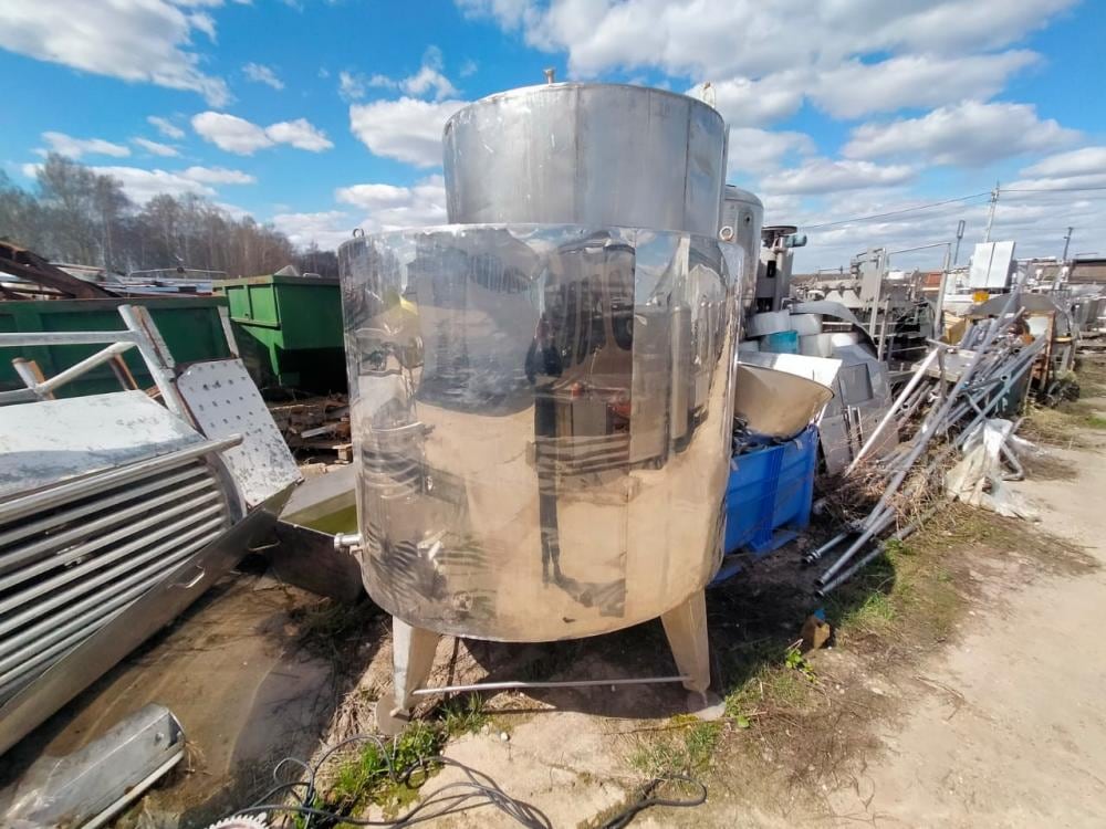 Емкость БК 2м3 с рубашкой инв.9063