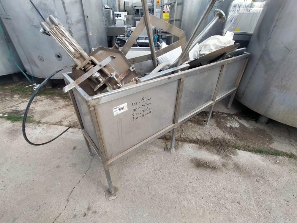 Мойка 600л нерж инв.9061