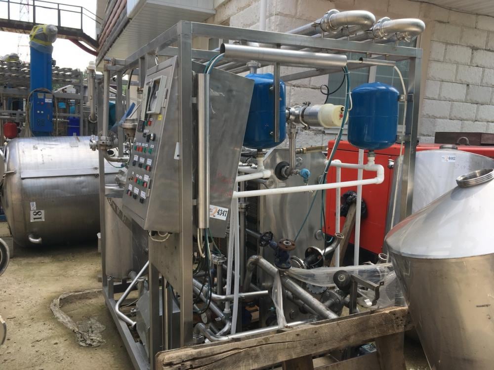 Пастер-охладит установка ВГ3-ПОУ-5 инв.4347