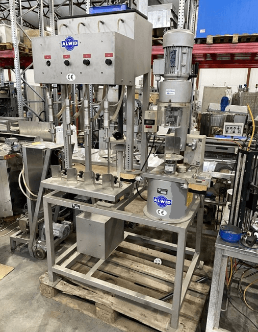 Моноблок розливо-укупорочный ALWID инв.11097